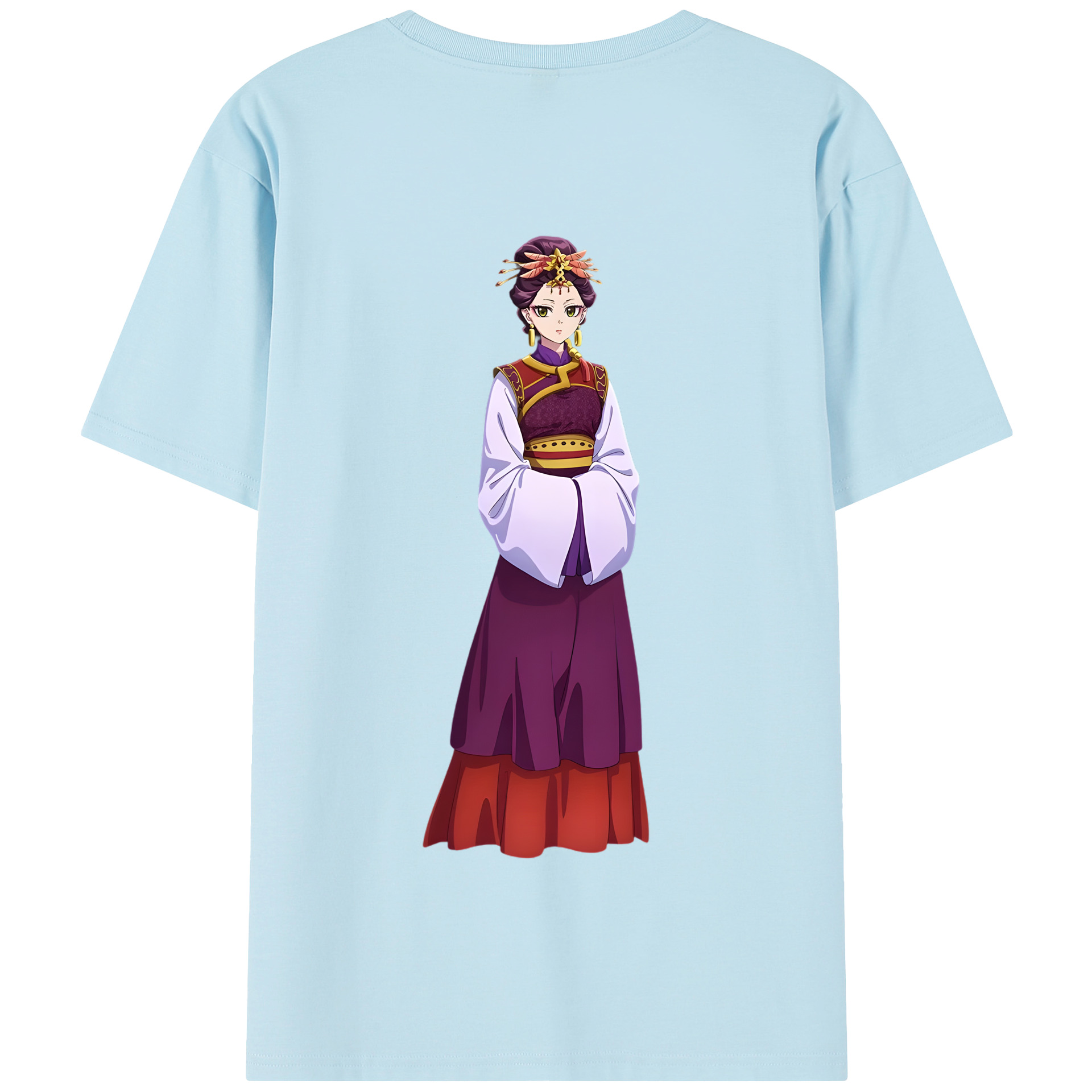 （画像用） 薬屋のひとりごと The Apothecary Diaries 綿100％半袖Tシャツ（背面プリント）